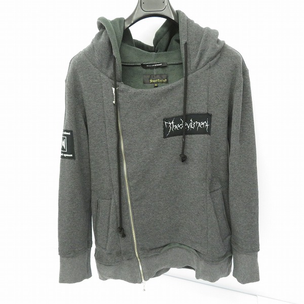 実際に弊社で買取させて頂いたMoonage Devilment/ムーンエイジデビルメント ジップアップパーカー/M