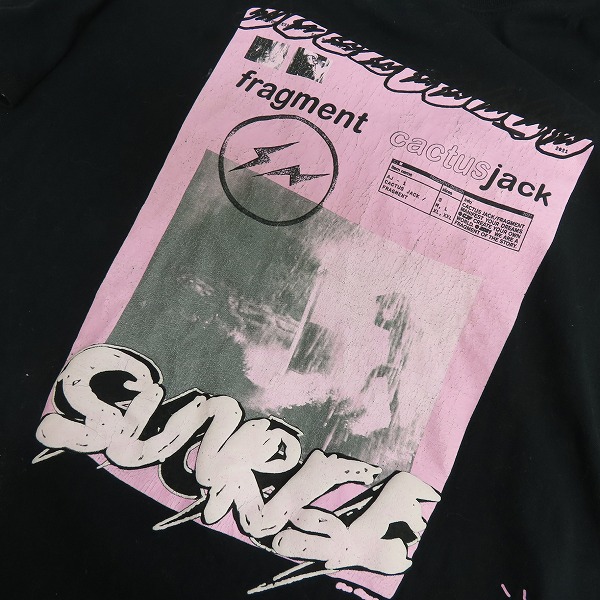 実際に弊社で買取させて頂いたFRAGMENT DESIGN×Cactus Jack/フラグメントデザイン×カクタスジャック 半袖カットソー/XXLの画像 3枚目