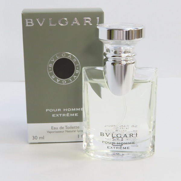 実際に弊社で買取させて頂いたBVLGARI/ブルガリ プールオム エクストレーム オードトワレ 30ml 