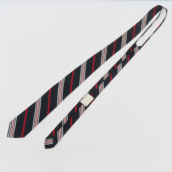 実際に弊社で買取させて頂いたBrooks Brothers/ブルックスブラザーズ トリコロール ストライプ ネクタイの画像 1枚目