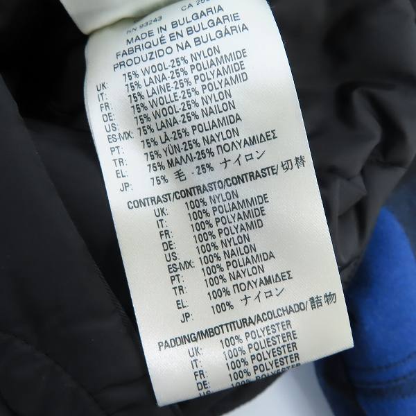 実際に弊社で買取させて頂いたDIESEL BLACK GOLD/ディーゼル ブラック ゴールド 中綿 ジャケット/46の画像 4枚目