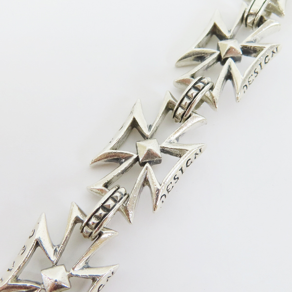 実際に弊社で買取させて頂いたDEAL DESIGN/ディールデザイン クロスガードブレスレットの画像 3枚目