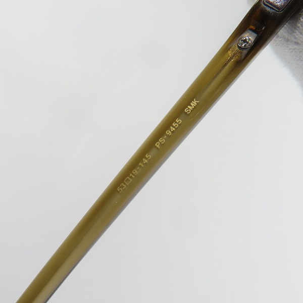 実際に弊社で買取させて頂いたPaul Smith/ポールスミス 眼鏡/メガネフレーム /アイウェア  PS-9455 Col.SMKの画像 6枚目