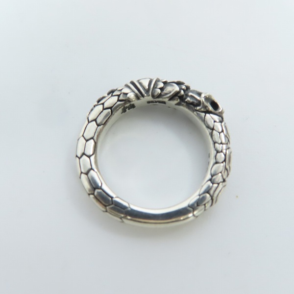 実際に弊社で買取させて頂いた【ギャラ付】Bloody Mary/ブラッディマリー 四神 - 玄武 リング ブラックダイヤ 8号の画像 5枚目