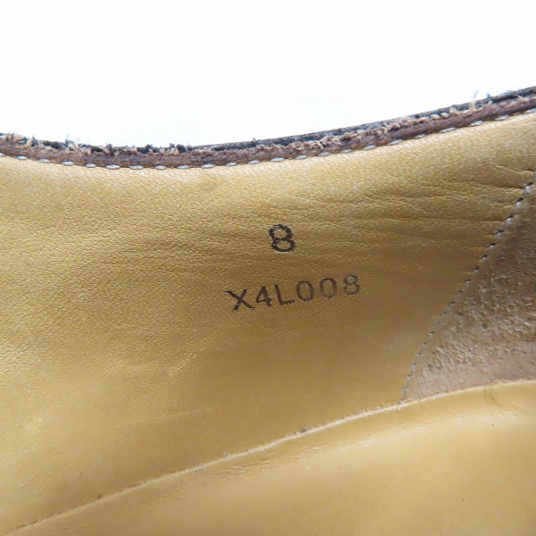 実際に弊社で買取させて頂いたGIORGIO ARMANI/ジョルジオアルマーニ ダブルモンク カモフラ柄 シューズ/8の画像 5枚目