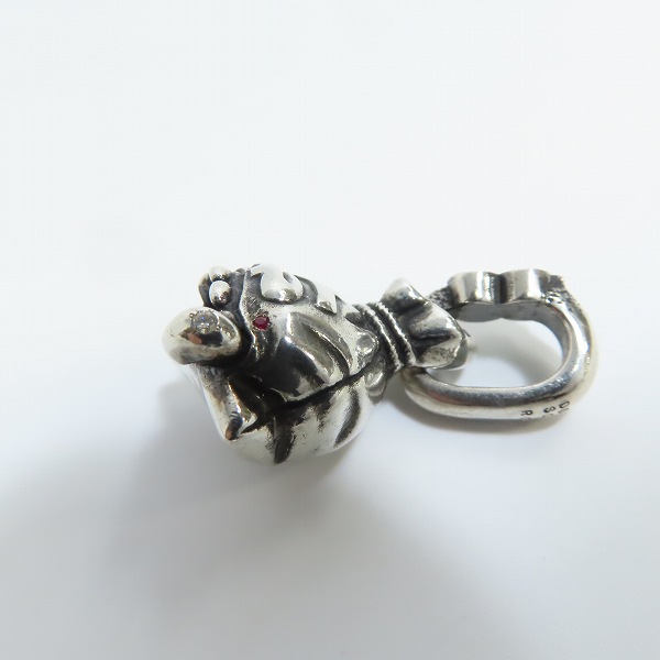 実際に弊社で買取させて頂いた【ギャランティ付き】gucho/ガッチョ Mr.Greed w/サファイア/ダイヤモンド/ルビー ペンダントトップの画像 3枚目