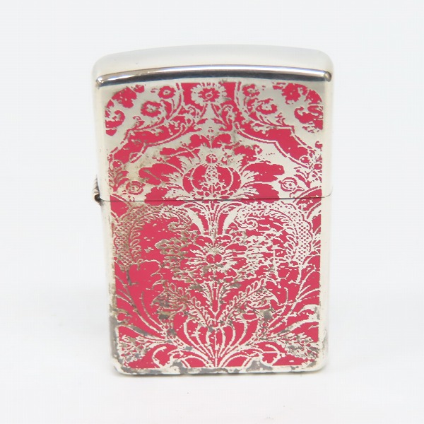 実際に弊社で買取させて頂いたZIPPO/ジッポー Paul Smith/ポールスミス COLLECTION 花柄 ピンク×シルバー 2001年製