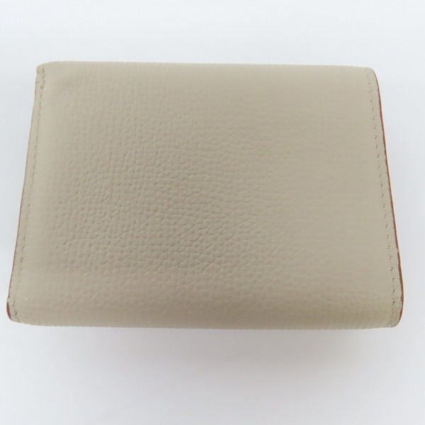 実際に弊社で買取させて頂いたLOEWE/ロエベ アナグラム トライフォールド ウォレットペブル グレイン カーフ C821TR2X02の画像 1枚目