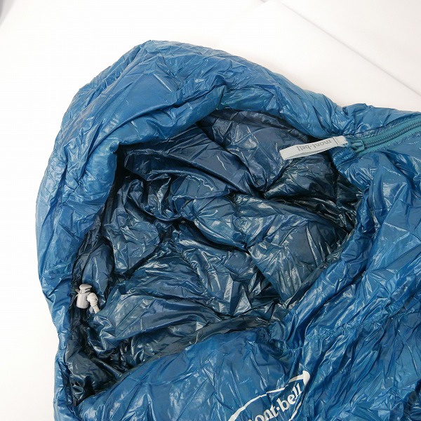 実際に弊社で買取させて頂いたmont bell/モンベル EX800/EXダウン マミー型シュラフ/寝袋 Down Hugger/ダウンハガー800 #3 1121360 L/ZIPの画像 2枚目