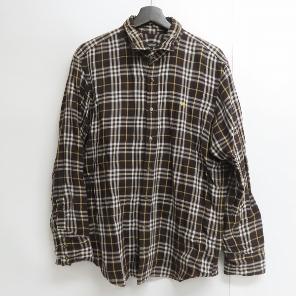 実際に弊社で買取させて頂いた【おまとめ品】LACOSTE/ラコステ BURBERRY BLACK LABEL/バーバリーブラックレーベル 等 チェック/ストライプ他 シャツの画像 3枚目