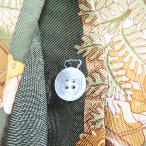 実際に弊社で買取させて頂いたLOEWE/ロエベ 総柄 デザイン L/S 長袖 シャツ Size：40の画像 5枚目