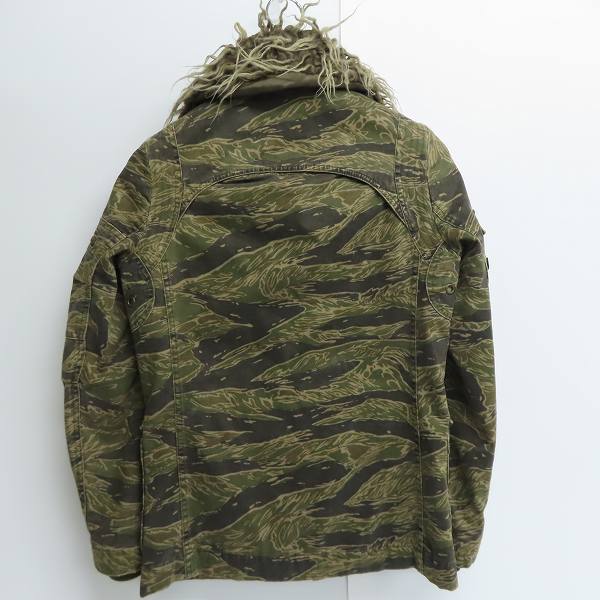 実際に弊社で買取させて頂いたHysterics/ヒステリックス ヒステリックグラマー タイガーカモ ミリタリージャケット 3AJ-2870/Fの画像 1枚目