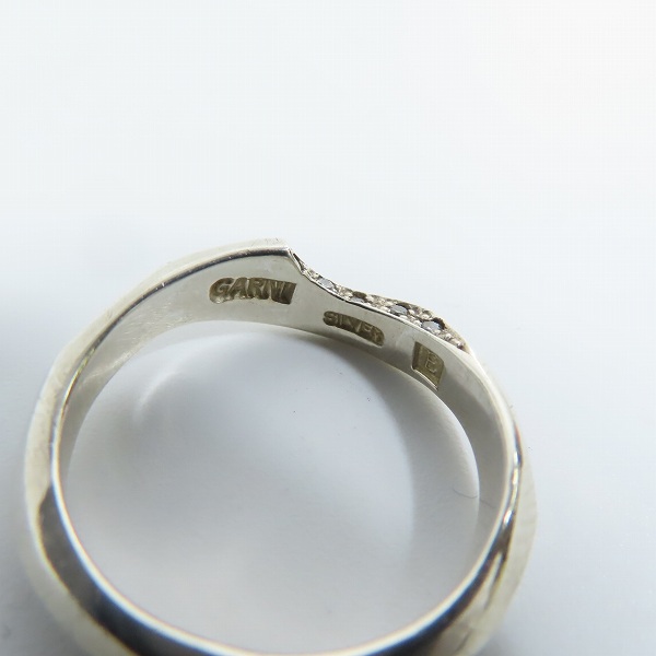 実際に弊社で買取させて頂いたGARNI/ガルニ ダイヤ付き リング/指輪 16.5-17号の画像 5枚目