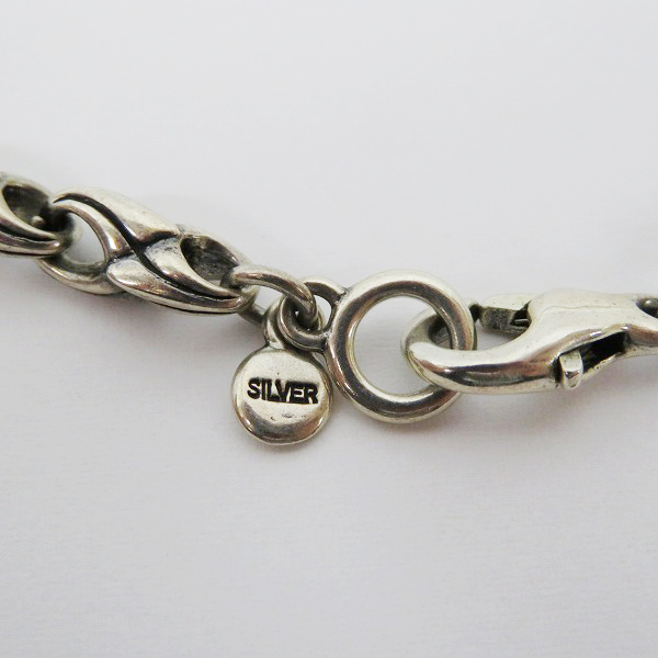 実際に弊社で買取させて頂いた【ギャラ付】Bloody Mary/ブラッディマリー クロウ リンク ネックレス チェーン 50-60センチの画像 2枚目