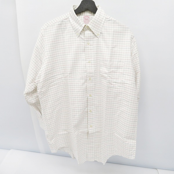 実際に弊社で買取させて頂いた【おまとめ品】Brooks Brothers/ブルックスブラザーズ チェック/ストライプ/無地 長袖/半袖 シャツの画像 5枚目