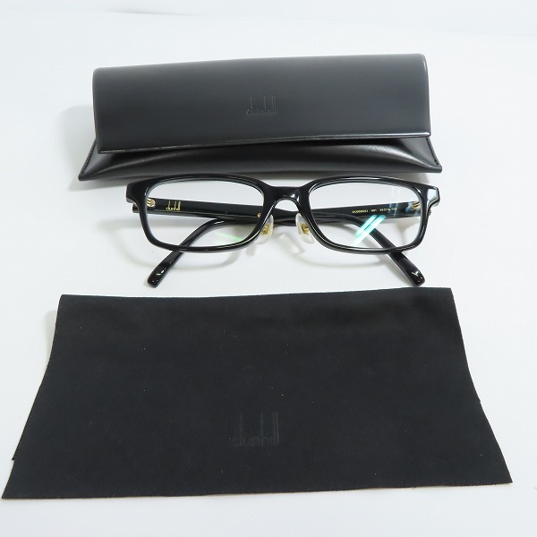 実際に弊社で買取させて頂いたdunhill/ダンヒル ウェリントン 眼鏡/メガネフレーム DU0020OJの画像 9枚目