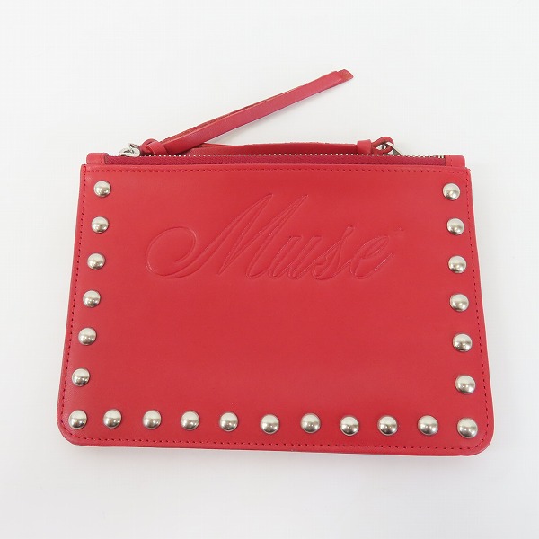 実際に弊社で買取させて頂いたHYSTERICS/ヒステリックス/ヒステリックグラマー レザーポーチ レッド