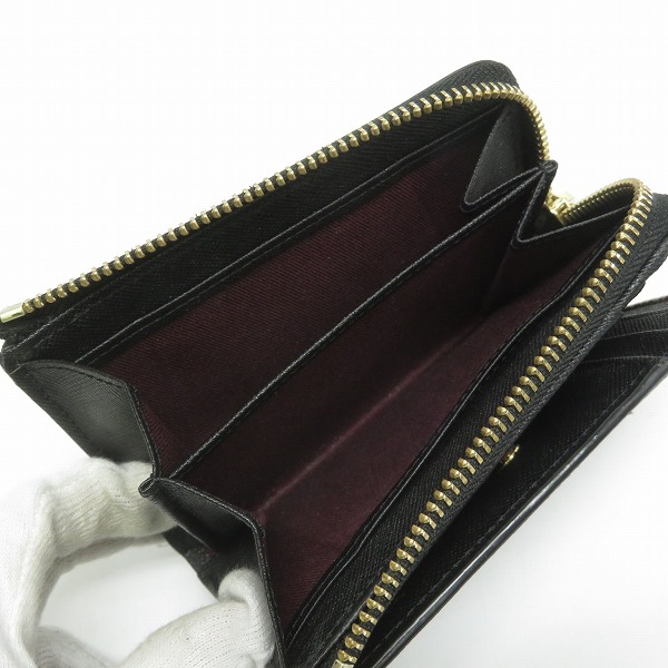 実際に弊社で買取させて頂いたPaul Smith/ポールスミス L字ファスナー レザー PSC784/二つ折りコンパクト財布/ウォレットの画像 6枚目