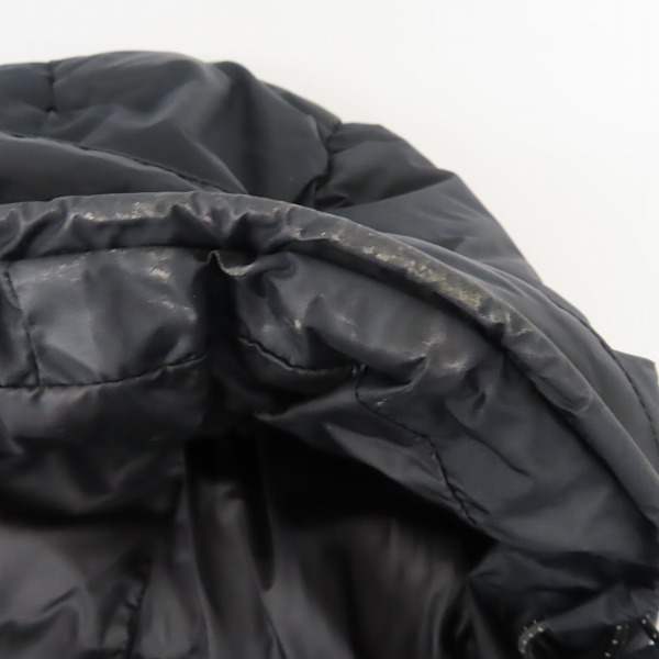 実際に弊社で買取させて頂いたBackChannel×NANGA/バックチャンネル×ナンガ ダウンジャケット ブラック/Mの画像 7枚目
