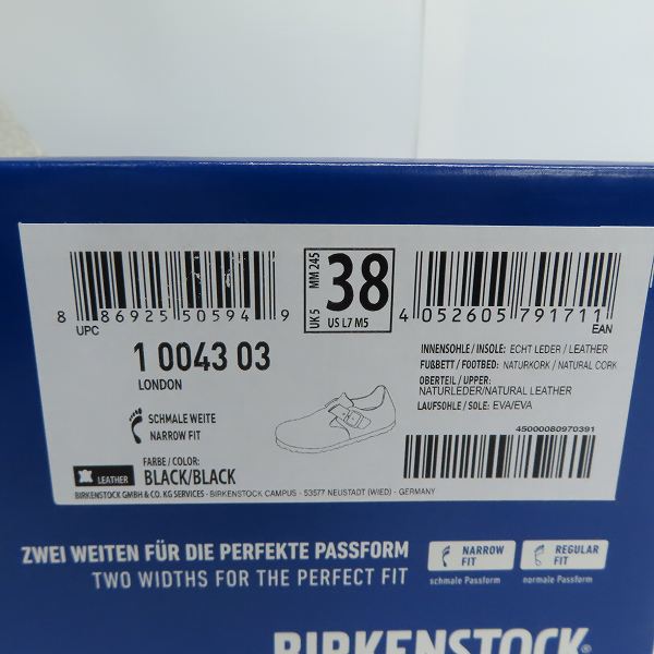 実際に弊社で買取させて頂いたBIRKENSTOCK/ビルケンシュトック Montana モンタナ シューズ /38の画像 9枚目