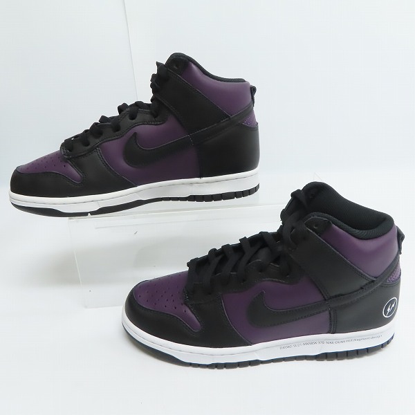 実際に弊社で買取させて頂いたNIKE/ナイキ×FRAGMENT DESIGN/フラグメントデザイン DUNK HI/F ダンクハイ 北京 DJ0382-600/26.5の画像 3枚目