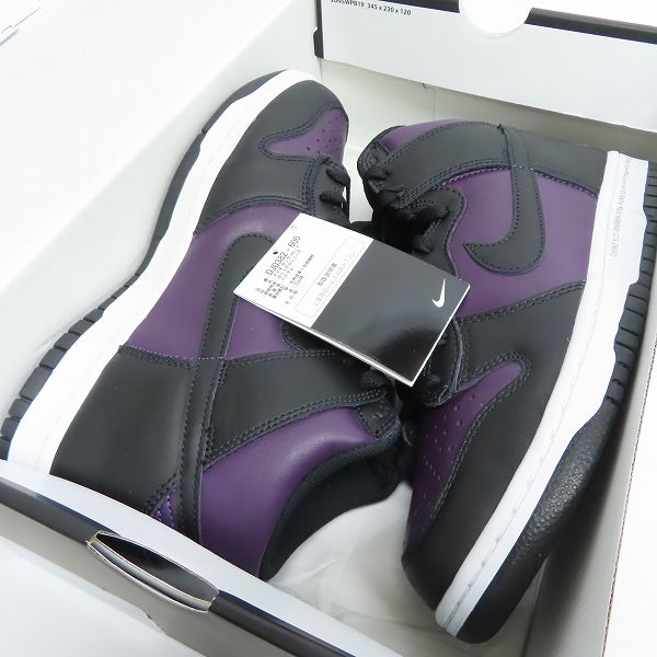 実際に弊社で買取させて頂いたNIKE/ナイキ×FRAGMENT DESIGN/フラグメントデザイン DUNK HI/F ダンクハイ 北京 DJ0382-600/26.5の画像 7枚目