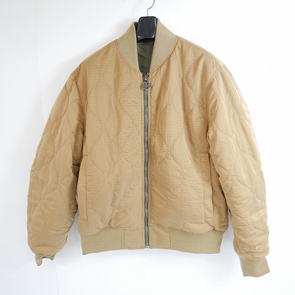 実際に弊社で買取させて頂いたLACOSTE/ラコステ リバーシブル ボンバージャケット/ブルゾン BH1044L /52の画像 2枚目