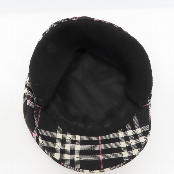 実際に弊社で買取させて頂いたBURBERRY GOLF/バーバリーゴルフ 帽子/ハンチングキャップ ノバチェック BGK10-504-09の画像 2枚目