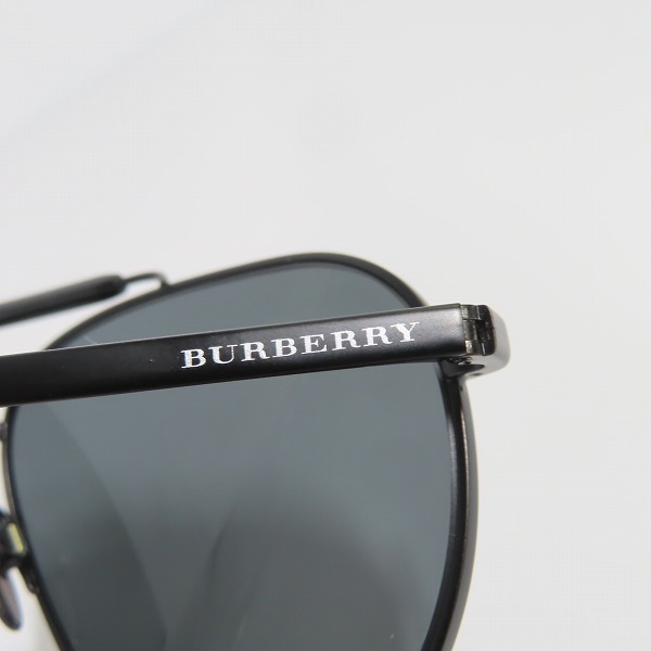 実際に弊社で買取させて頂いたBURBERRY/バーバリー ティアドロップサングラス B3097 1007の画像 6枚目