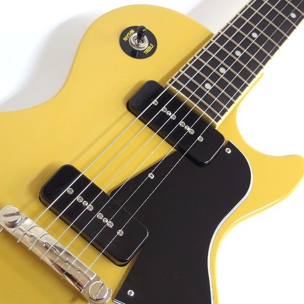 実際に弊社で買取させて頂いた★Epiphone/エピフォン Les Paul Special/レスポールスペシャル TV Yellow 2021年製 ハードケース付の画像 4枚目