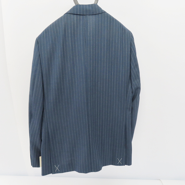 実際に弊社で買取させて頂いた【未使用】Brooks Brothers RED FLEECE/ブルックスブラザーズ ストライプ柄 2Bテーラードジャケット/38の画像 1枚目