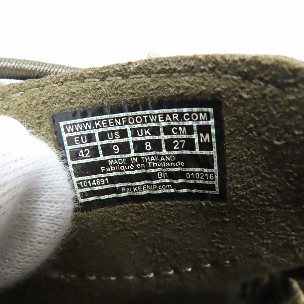実際に弊社で買取させて頂いたKEEN/キーン UNEEK/ユニーク サンダル 1014891/27の画像 5枚目