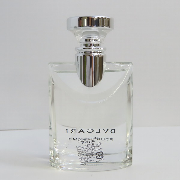 実際に弊社で買取させて頂いたBVLGARI/ブルガリ プールオム オードトワレ 香水 50ml の画像 2枚目