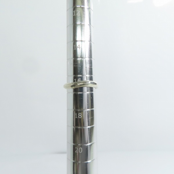 実際に弊社で買取させて頂いたGARNI/ガルニ ダイヤ付き リング/指輪 16.5-17号の画像 6枚目