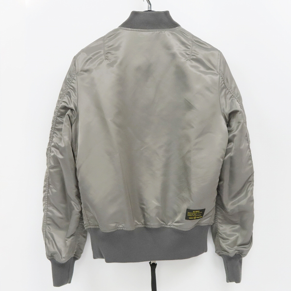 実際に弊社で買取させて頂いたuniform experiment/ユニフォームエクスプリメント GRAFFITI REVERSIBLE MA-1 リバーシブルブルゾン UE-190016/2の画像 3枚目