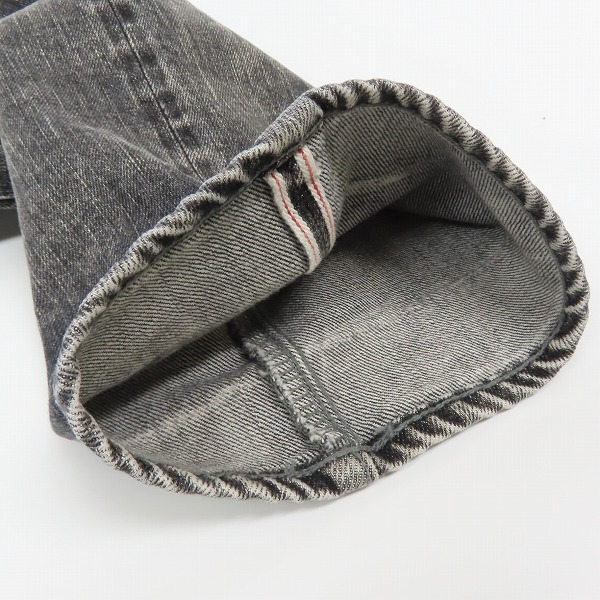 実際に弊社で買取させて頂いたRED EAR/レッドイヤー ポールスミス WASHED BLACK JEANS/ウォッシュドデニムパンツ 282602/Mの画像 8枚目
