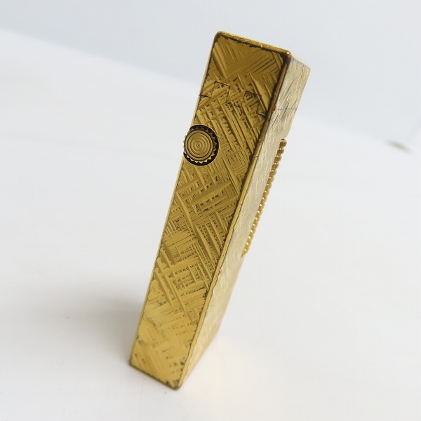 実際に弊社で買取させて頂いたdunhill/ダンヒル サイドローラーガスライター ゴールドの画像 3枚目