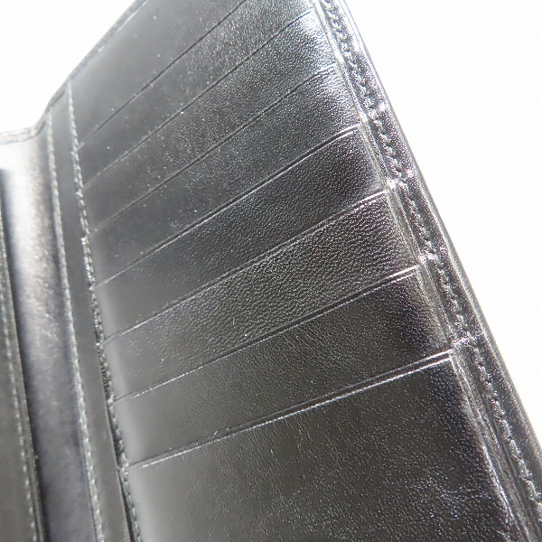 実際に弊社で買取させて頂いたCartier/カルティエ パシャ レザー 長札入れ/カード・札入れ 長財布 ブラックの画像 6枚目
