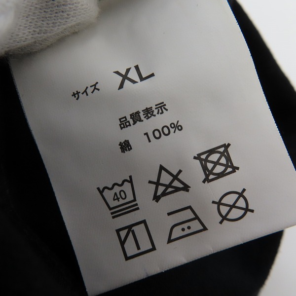 実際に弊社で買取させて頂いたELLE GARDEN/エルレガーデン BULL T-SHIRTS バンドTシャツ ブラック/XLの画像 4枚目