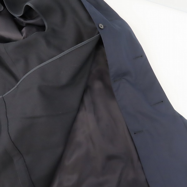 実際に弊社で買取させて頂いたMACKINTOSH/マッキントッシュ DUNKELD SINGLE BREASTED COAT WITH LINER ライナー付き ステンカラー コート GM-1001FD/48の画像 6枚目