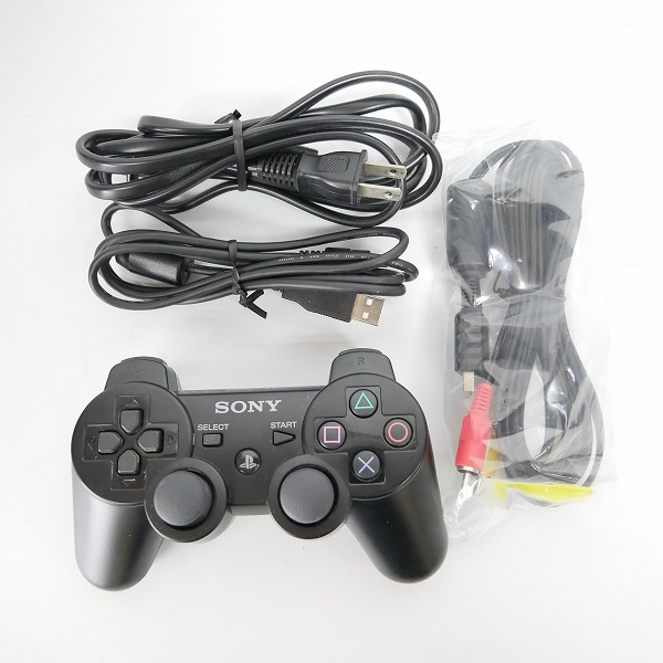 実際に弊社で買取させて頂いたSONY/ソニー PlayStation3/PS3/プレイステーション3 120GB 本体 CECH-2000A チャコールブラック【簡易動作確認済】の画像 7枚目