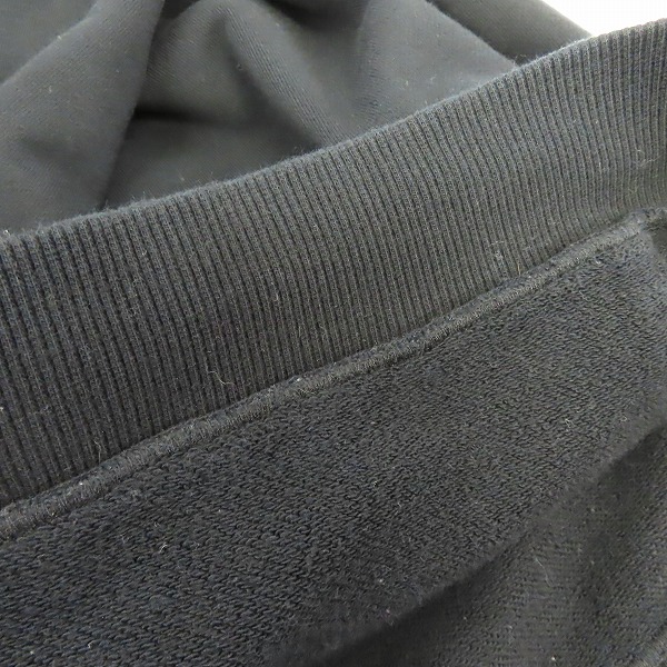 実際に弊社で買取させて頂いたCELINE/セリーヌ 21SS ルーズ スウェット シャツ ロゴ プリント プルオーバー パーカー 2Y321052H/XSの画像 9枚目