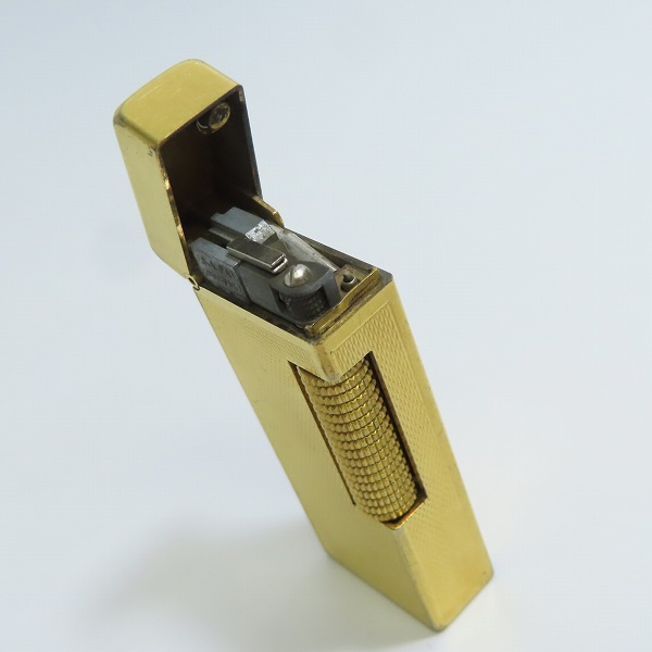 実際に弊社で買取させて頂いたdunhill/ダンヒル スリム ローラー ガスライター ゴールドの画像 4枚目