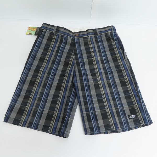実際に弊社で買取させて頂いた【おまとめ】Dickies/ディッキーズ MULTI USE POCKET SHORTS/マルチユーズ ポケット ショーツ/チェック柄 ハーフパンツ/38の画像 1枚目