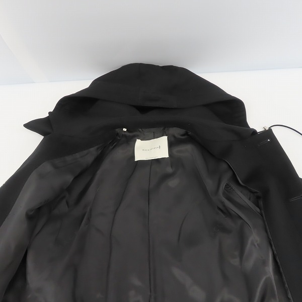 実際に弊社で買取させて頂いたMACKINTOSH/マッキントッシュ  ストームシステム ウール ショート フーデッド ステンカラー コート DUNOON HOOD GM-1004F/48の画像 7枚目