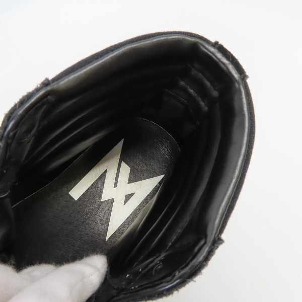 実際に弊社で買取させて頂いたMoonage Devilment/ムーンエイジデビルメント SCREAM プリントハイカットスニーカー の画像 4枚目