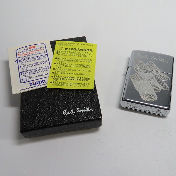 実際に弊社で買取させて頂いたZIPPO/ジッポー Paul Smith/ポールスミス 模様 2000年製の画像 6枚目