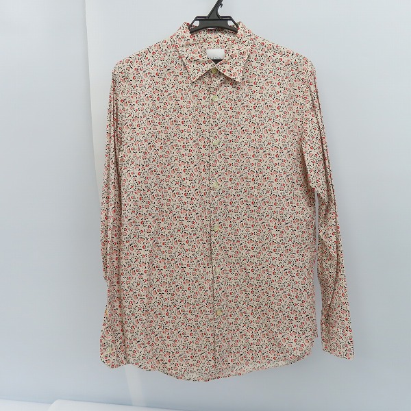 実際に弊社で買取させて頂いたPaul Smith/ポールスミス 長袖シャツ総柄/L