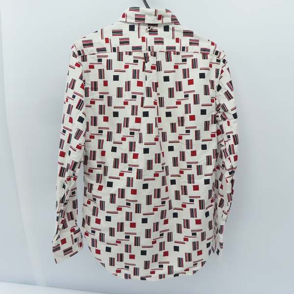 実際に弊社で買取させて頂いたBLACK FLEECE by Brooks Brothers/ブラックフリース 総柄BDシャツ/BB0の画像 1枚目