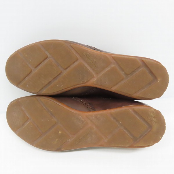 実際に弊社で買取させて頂いたGIORGIO ARMANI/ジョルジオアルマーニ ウイングチップ ドライビングシューズ/8の画像 2枚目